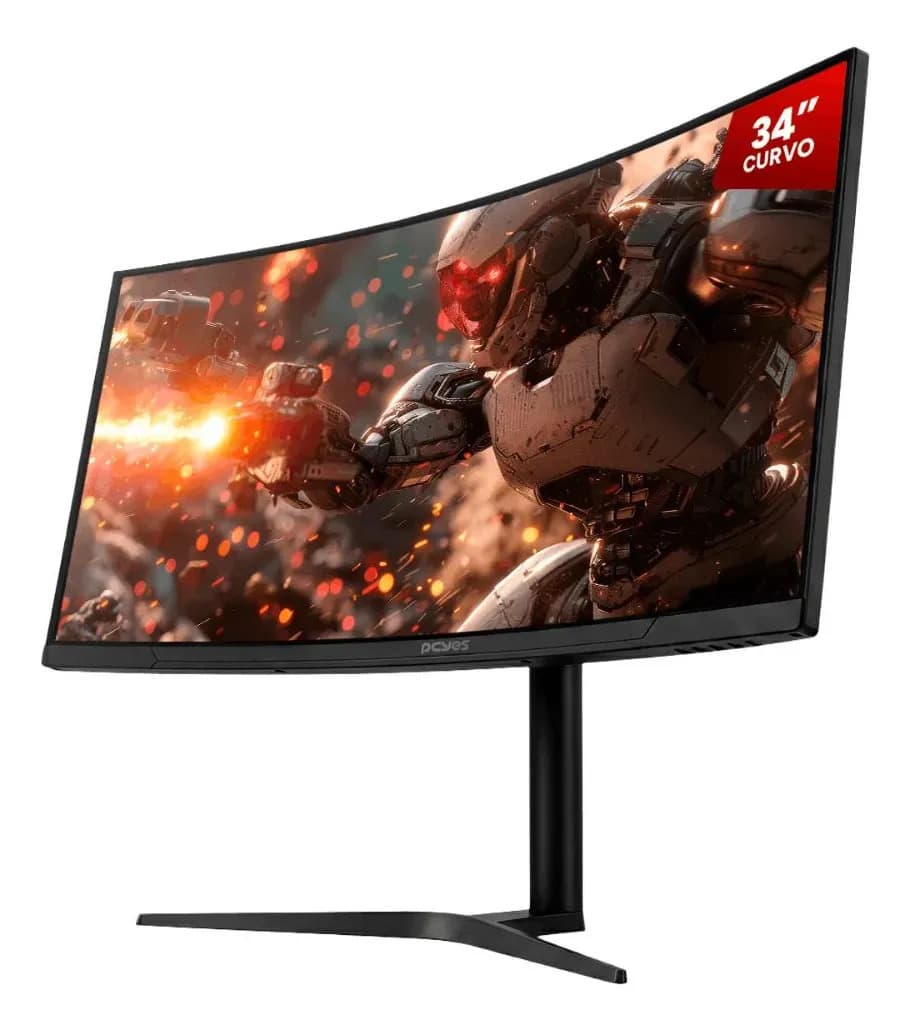 Monitor Gamer Curvo Samsung Odyssey G5 34" Ultra WQHD 165Hz