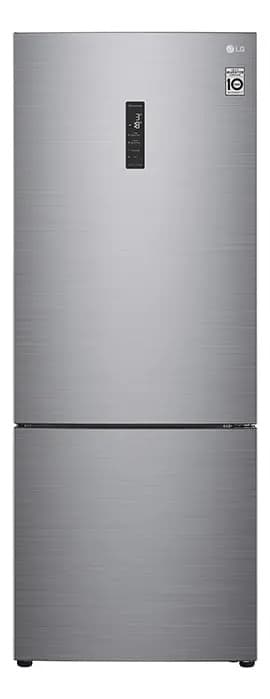 Geladeira LG Smart Bottom Freezer Inverter 451L GC-B659BSB Inox 220V