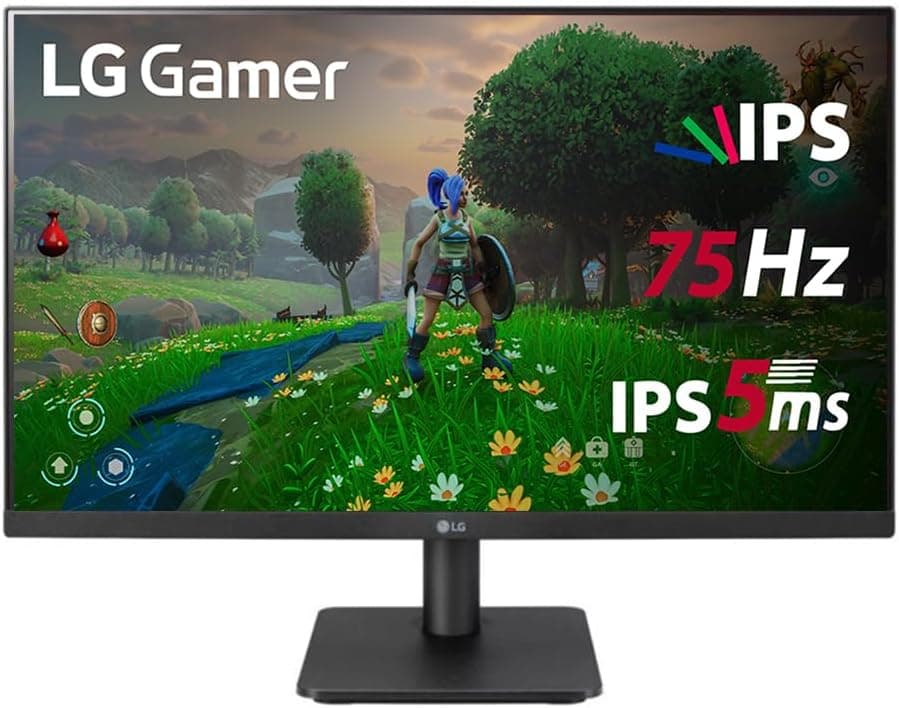 Monitor LG 27MP400-B 27" FHD IPS 75Hz Preto