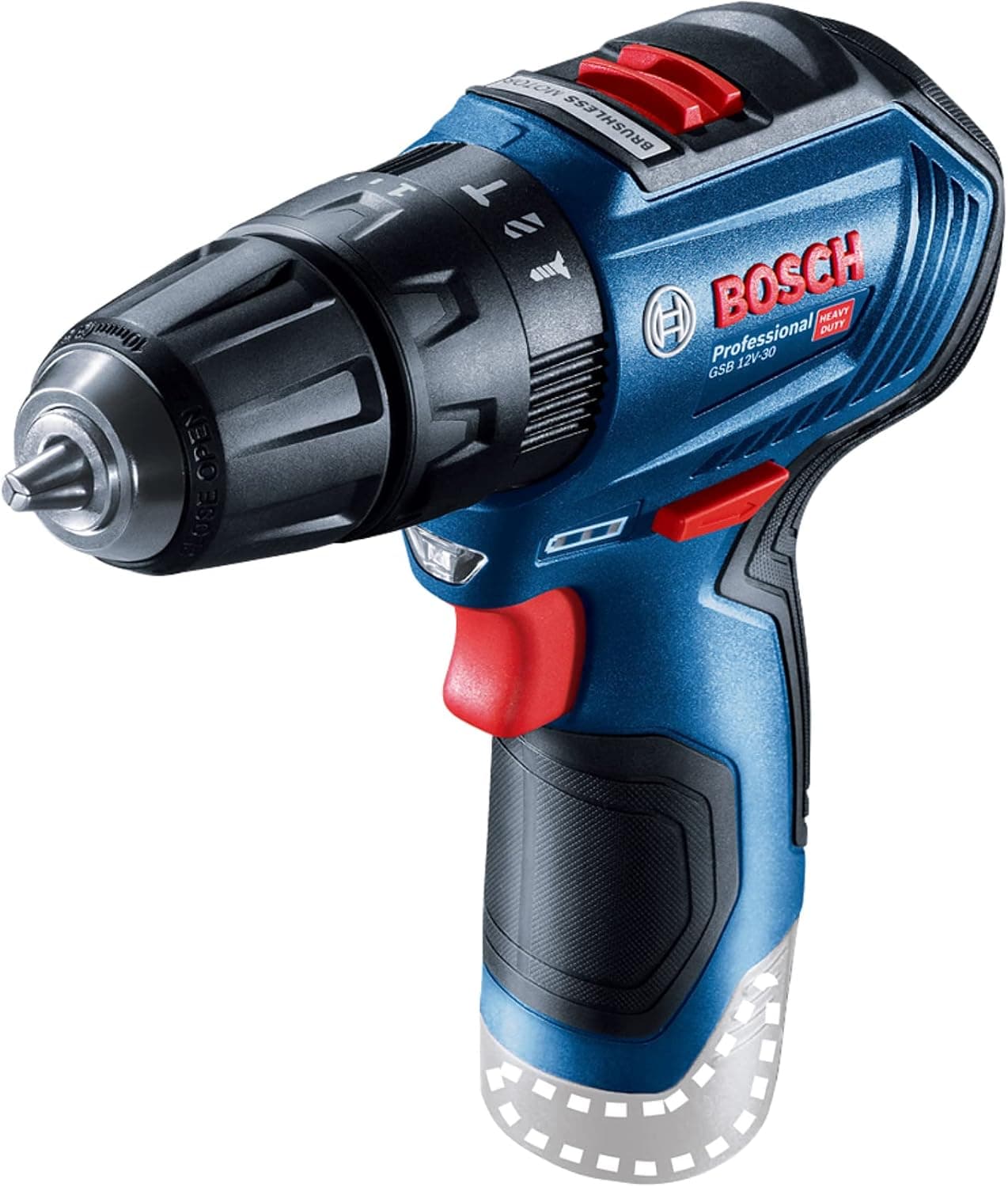 Parafusadeira e Furadeira Bosch GSB 12V-30 SB Brushless 12V