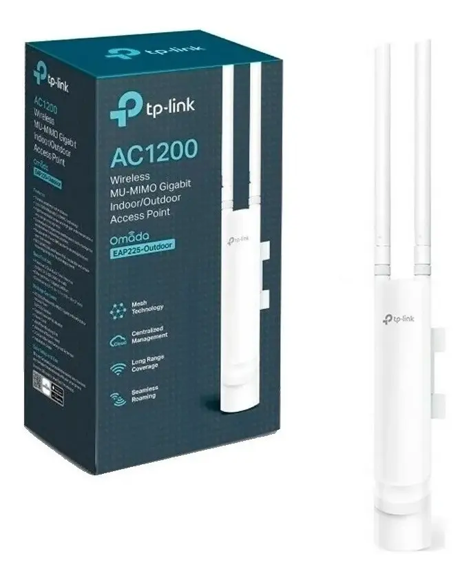 Access Point Outdoor Wmm Tplink Omada Eap225outdoor V30