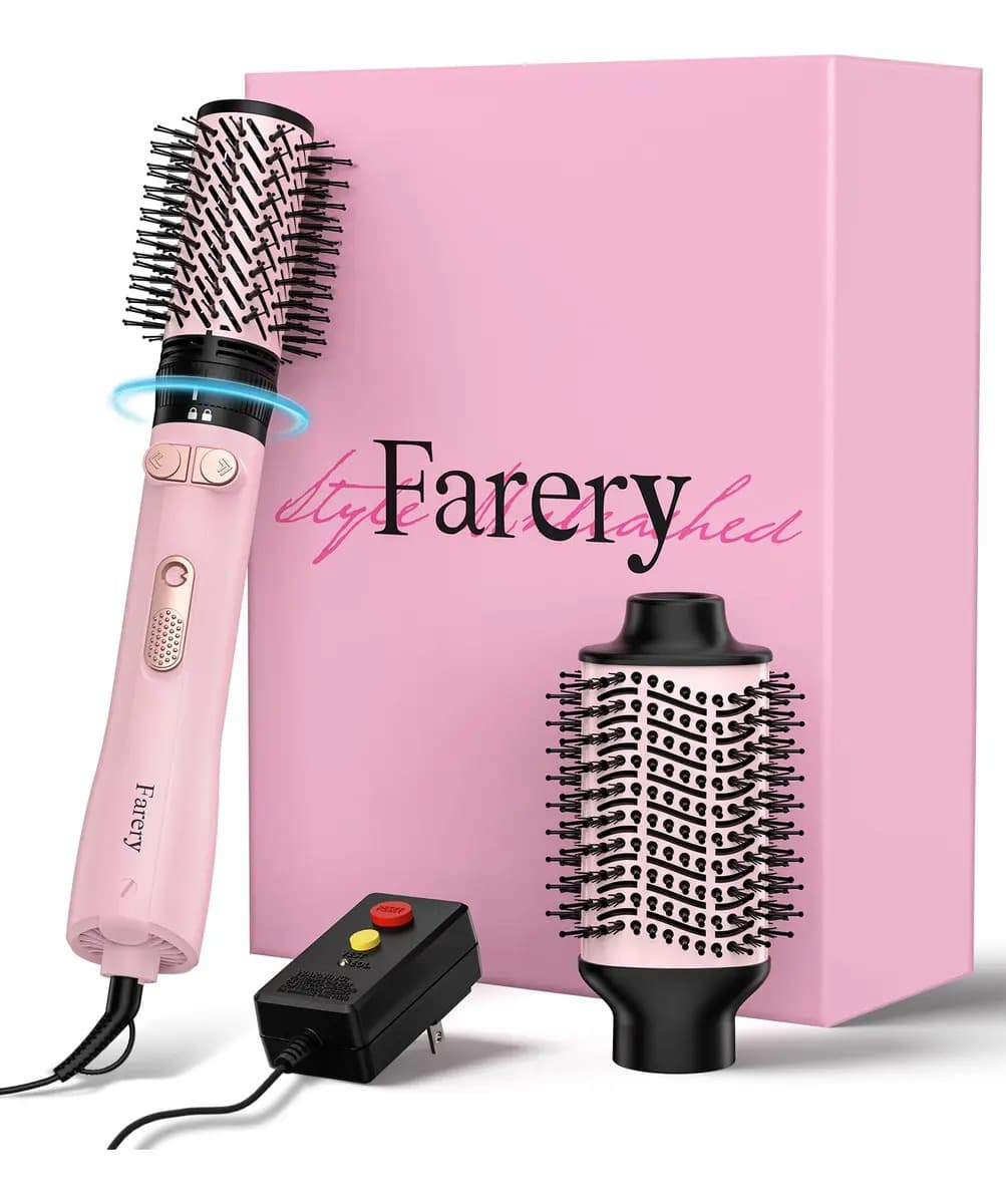 Conjunto de escovas secadoras Farery 2 em 1 para secar sem