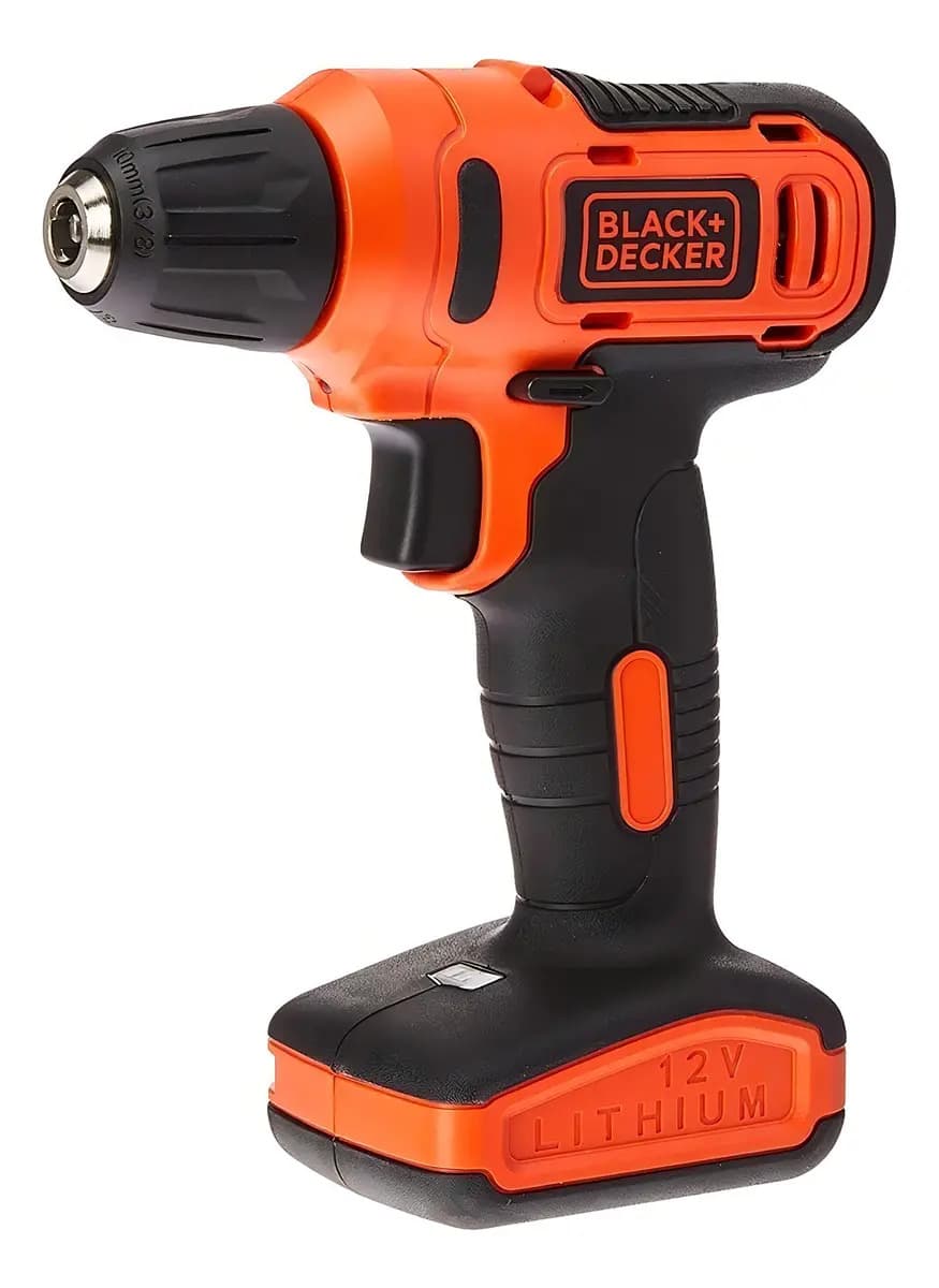 Furadeira e Parafusadeira Black+Decker LD12SP 12V Bivolt com 13 Acessórios