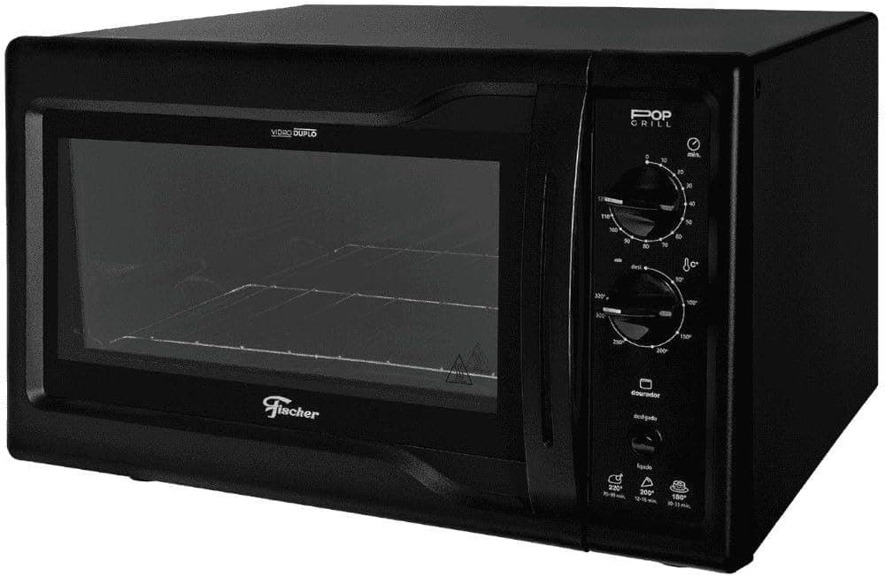 Forno Elétrico Fischer Pop Grill 44L Black 220V