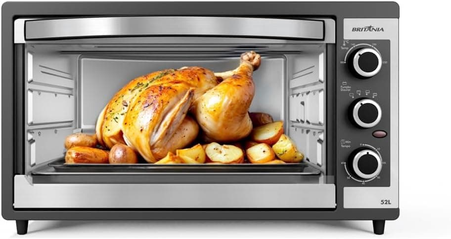 Forno Elétrico Britânia BFE55P 52L Preto 1500W 127V