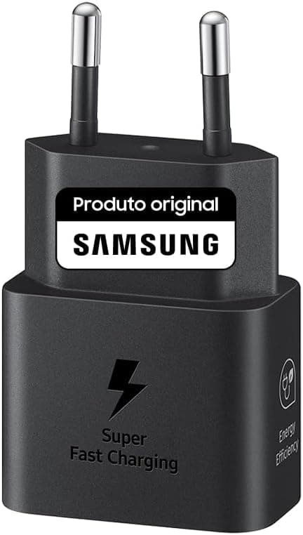 Carregador de Parede Samsung Super Rápido 45W com Cabo USB-C