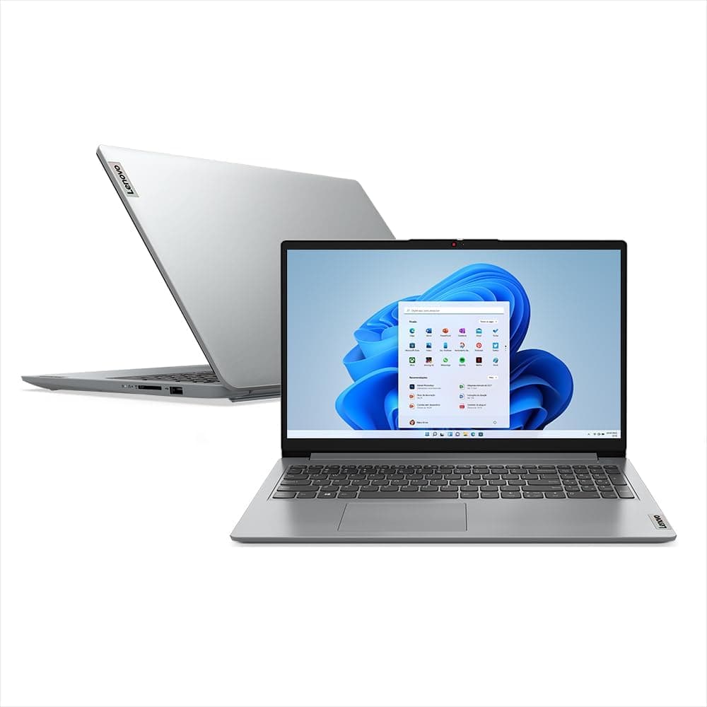 Notebook Lenovo IdeaPad 1i Intel Core i3-1215U 8GB 256GB SSD 15.6"