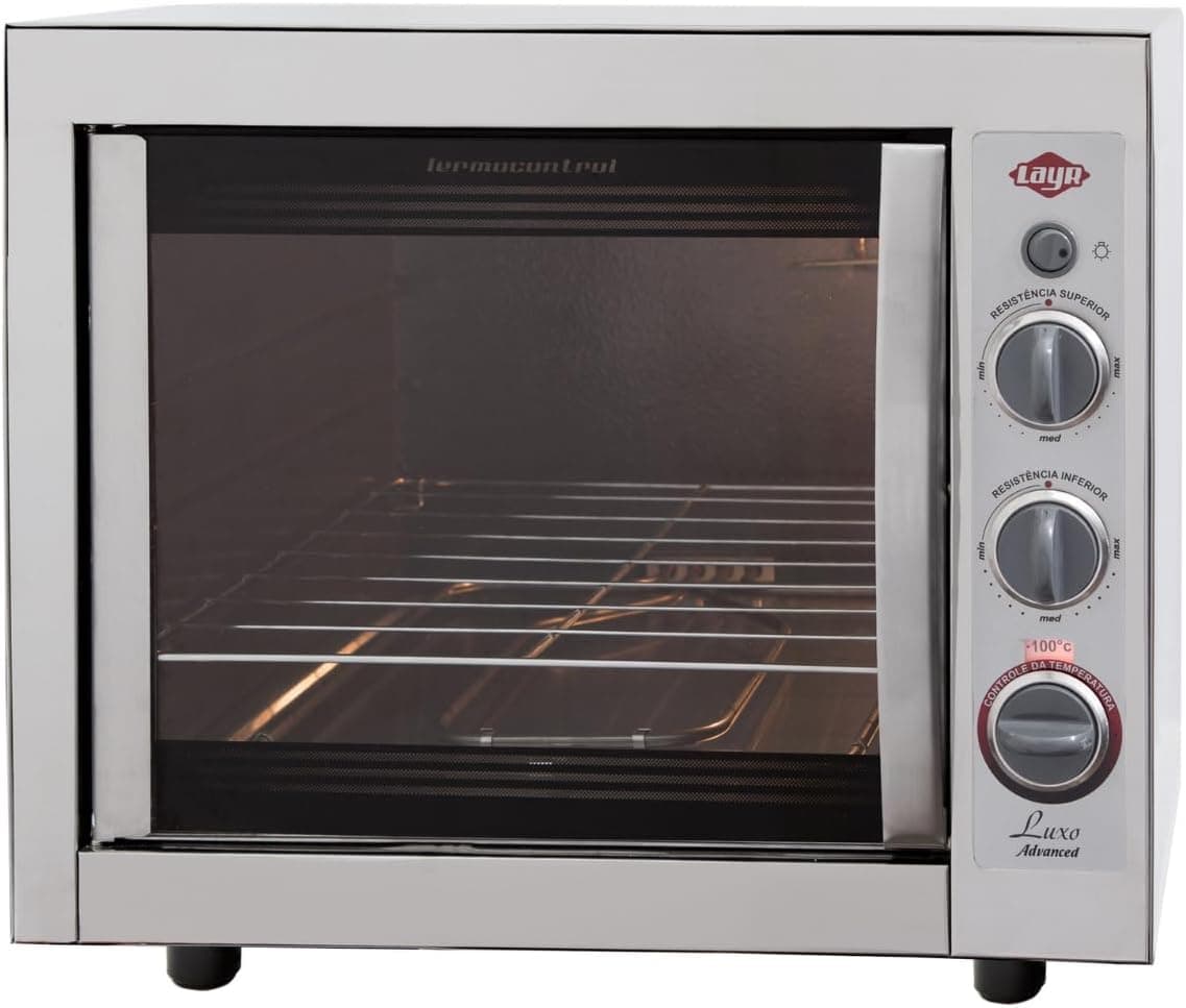 Forno Elétrico Layr Luxo Inox Advanced 2.4 46L 2400W 127V