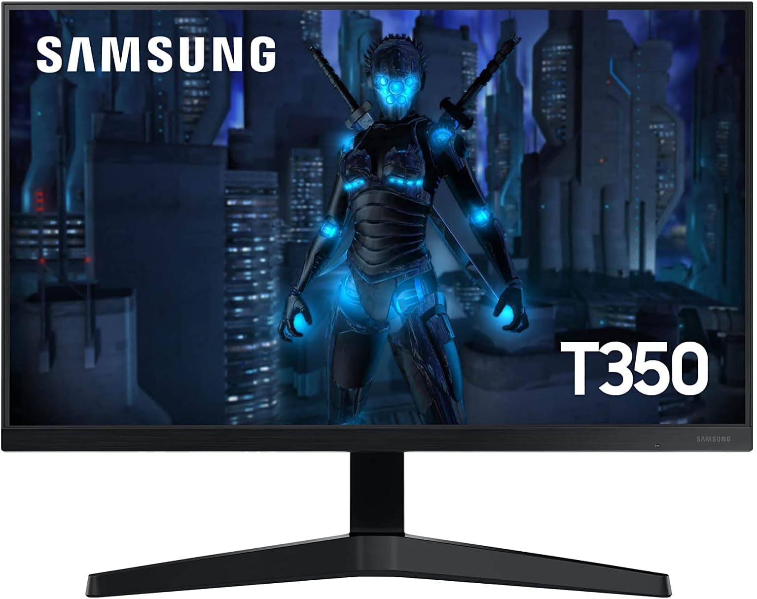 Monitor Samsung 24" F24T350FHL FHD IPS 75Hz Preto